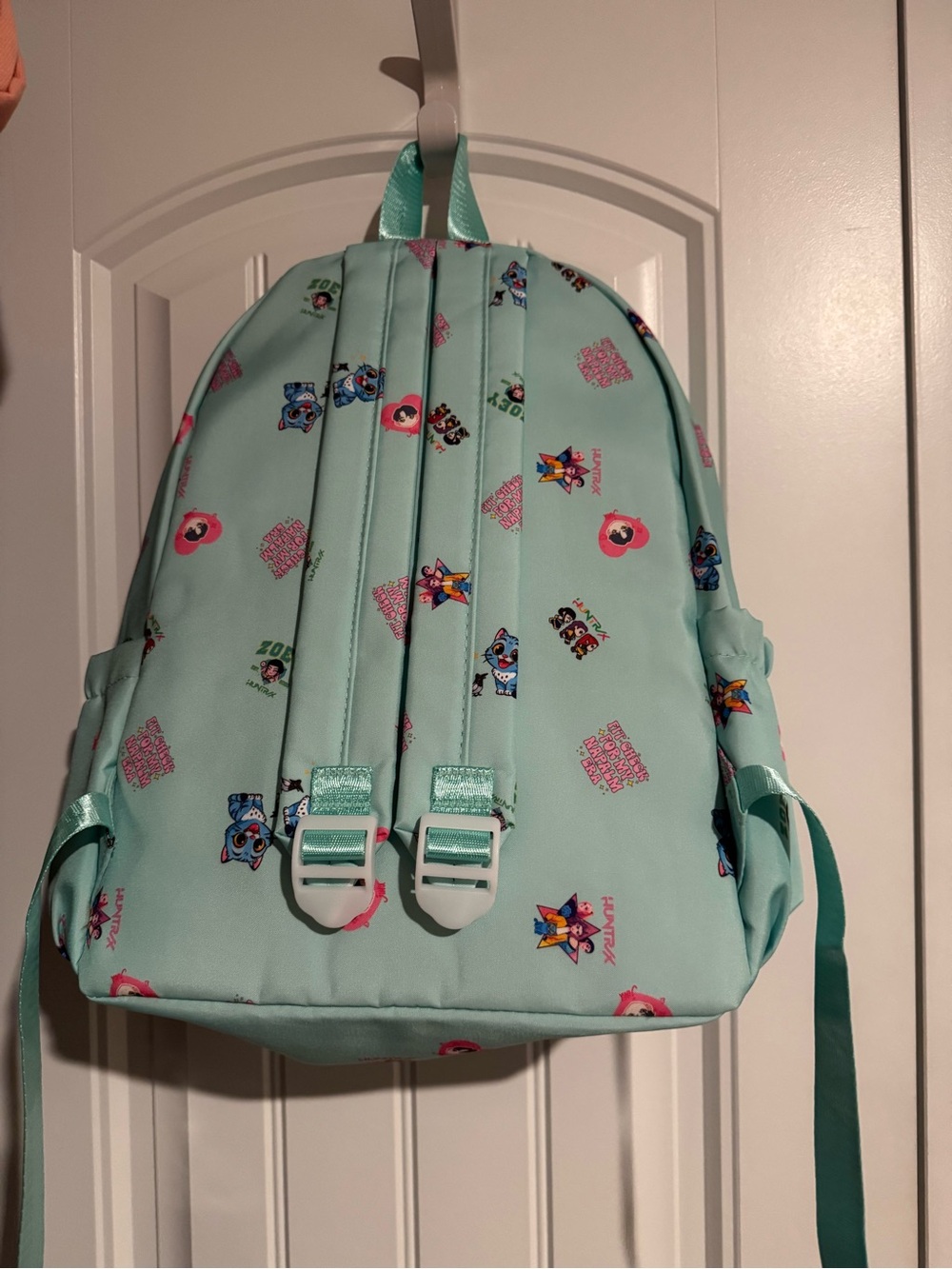 KPOP Demon Hunters Huntrix Backpack – Mint Green Character Backpack - Picture 8 of 8